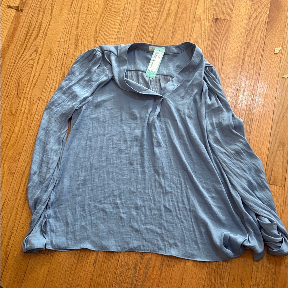 Nine Britton Light Blue Blouse